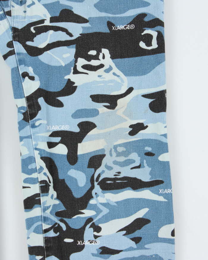 Vintage Y2K 00s XLARGE Camouflage Straight Leg Combat Trousers - W30 L28