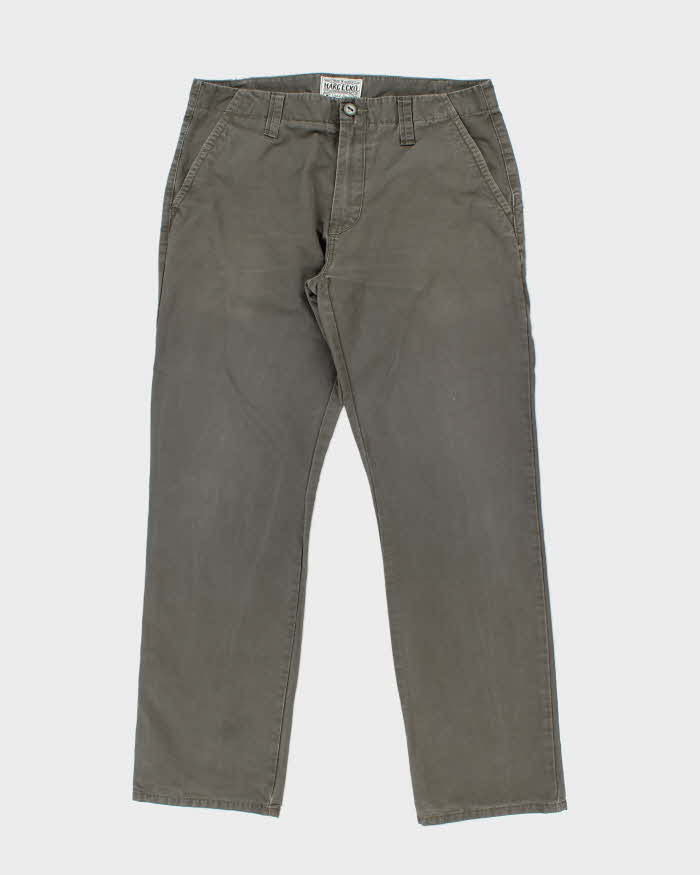 Vintage Y2K 00s Mark Ecko UNTLD Green Straight Leg Chino Trousers - W36 L33