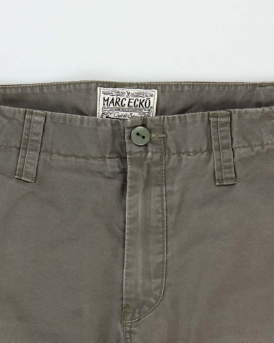 Vintage Y2K 00s Mark Ecko UNTLD Green Straight Leg Chino Trousers - W36 L33