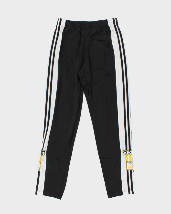 Vintage Adidas Popper Tracksuit Bottoms - M