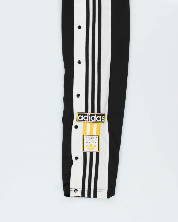 Vintage Adidas Popper Tracksuit Bottoms - M