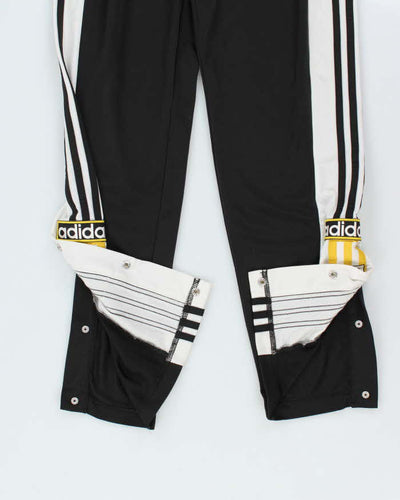 Vintage Adidas Popper Tracksuit Bottoms - M