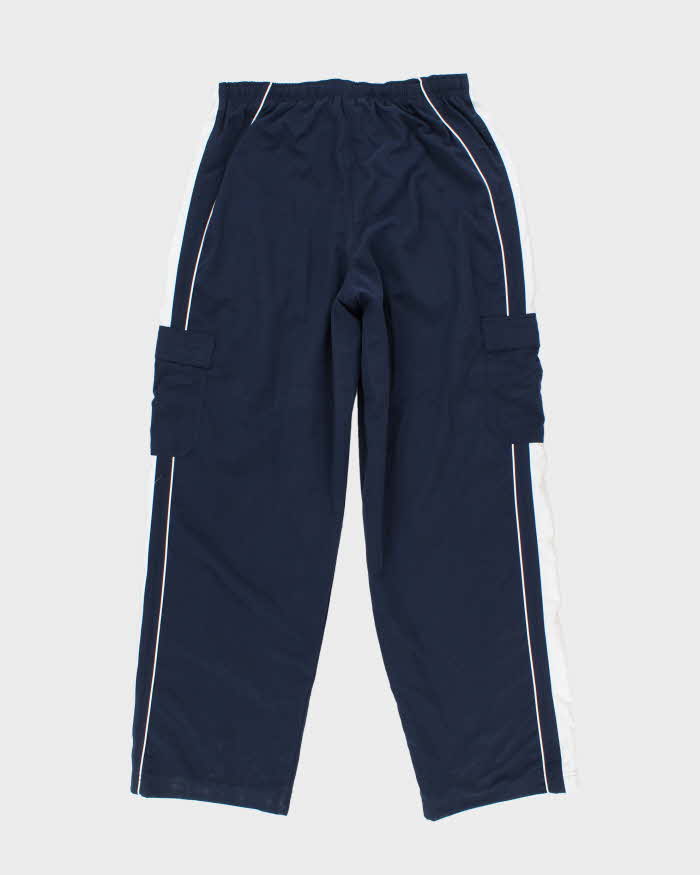 Vintage Y2K 00s Nike Soft Shell Cargo Style Wide Leg Tracksuit Bottoms - L