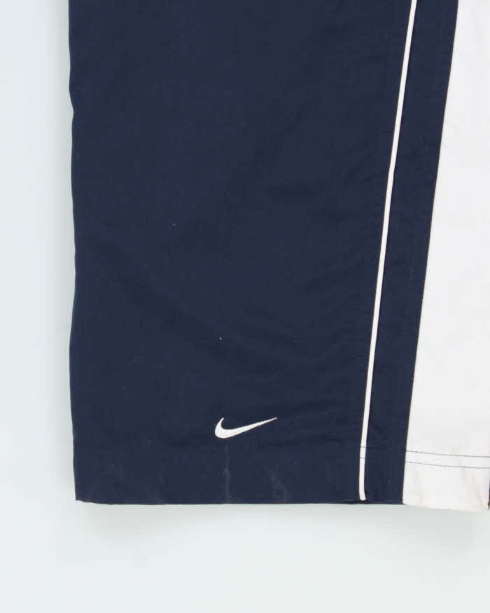 Vintage Y2K 00s Nike Soft Shell Cargo Style Wide Leg Tracksuit Bottoms - L