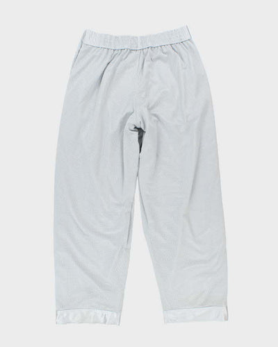 Vintage Y2K 00s Nike Basketball Wide Leg Popper Tracksuit Bottoms - XL