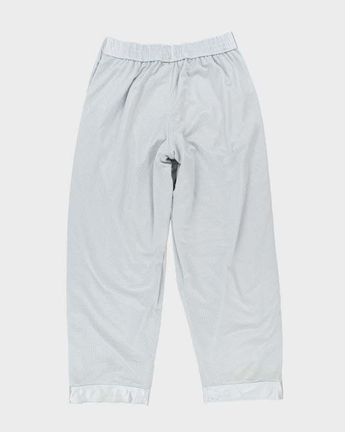 Vintage Y2K 00s Nike Basketball Wide Leg Popper Tracksuit Bottoms - XL