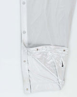Vintage Y2K 00s Nike Basketball Wide Leg Popper Tracksuit Bottoms - XL