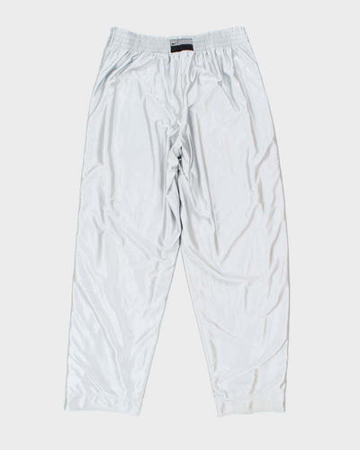 Vintage Y2K 00s Nike Basketball Wide Leg Popper Tracksuit Bottoms - XL