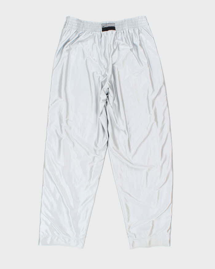 Vintage Y2K 00s Nike Basketball Wide Leg Popper Tracksuit Bottoms - XL
