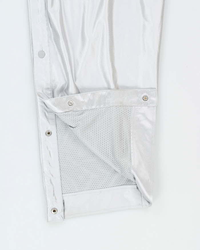 Vintage Y2K 00s Nike Basketball Wide Leg Popper Tracksuit Bottoms - XL