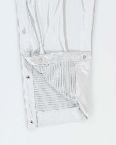 Vintage Y2K 00s Nike Basketball Wide Leg Popper Tracksuit Bottoms - XL