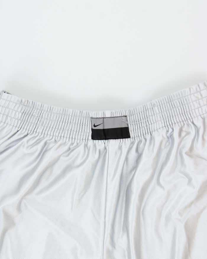 Vintage Y2K 00s Nike Basketball Wide Leg Popper Tracksuit Bottoms - XL