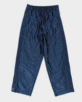 Vintage Y2K 00s Nike Basketball Wide Leg Popper Tracksuit Bottoms - XL