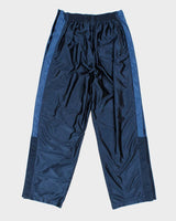 Vintage Y2K 00s Nike Basketball Wide Leg Popper Tracksuit Bottoms - XL