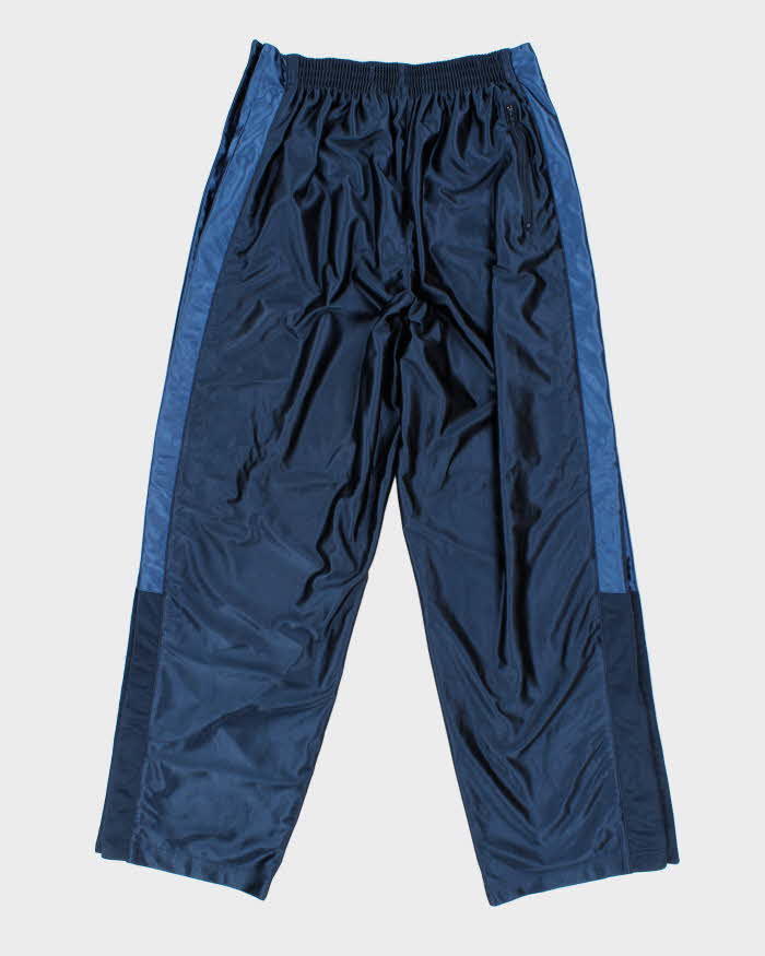 Vintage Y2K 00s Nike Basketball Wide Leg Popper Tracksuit Bottoms - XL