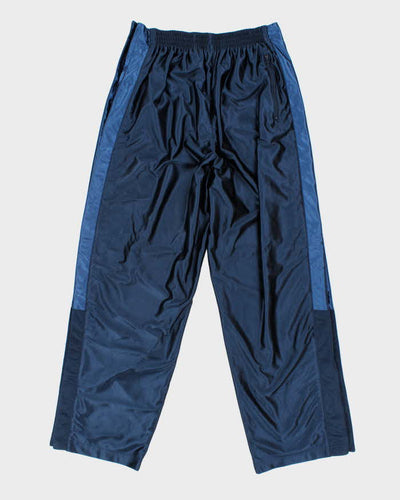 Vintage Y2K 00s Nike Basketball Wide Leg Popper Tracksuit Bottoms - XL