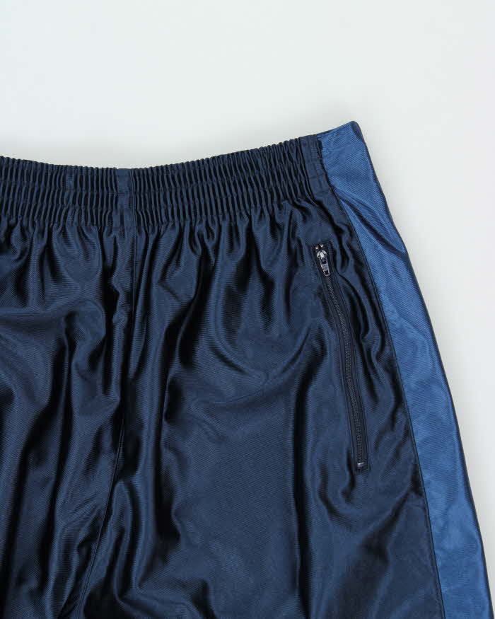 Vintage Y2K 00s Nike Basketball Wide Leg Popper Tracksuit Bottoms - XL