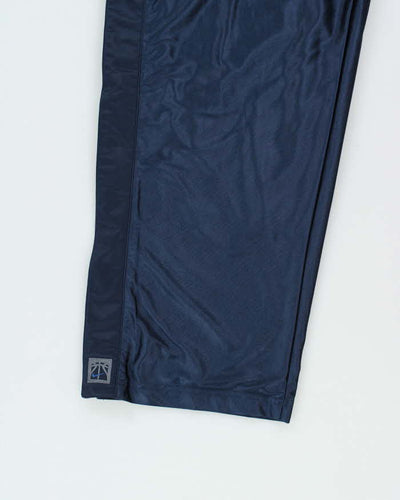 Vintage Y2K 00s Nike Basketball Wide Leg Popper Tracksuit Bottoms - XL