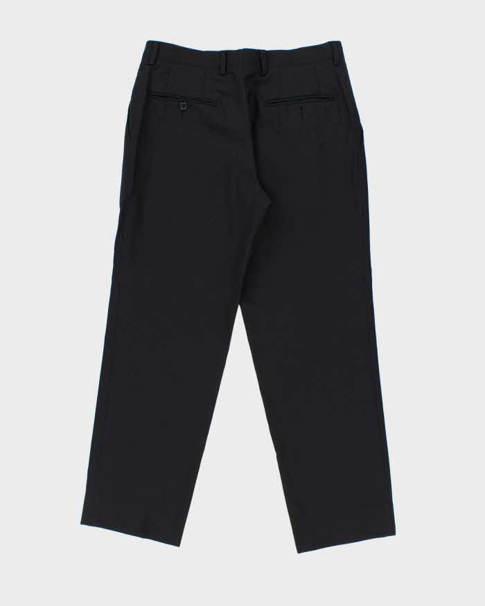 Vintage 00s Dolce & Gabbana Pinstriped Straight Leg Trousers - W32 L28