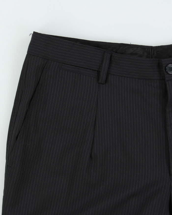 Vintage 00s Dolce & Gabbana Pinstriped Straight Leg Trousers - W32 L28