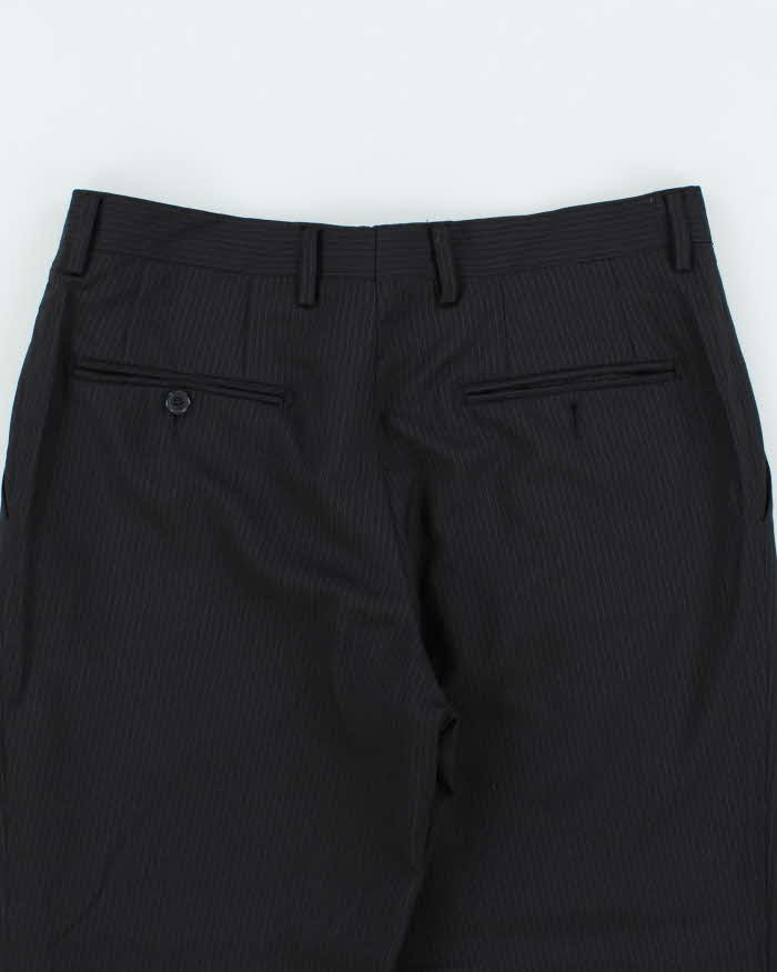 Vintage 00s Dolce & Gabbana Pinstriped Straight Leg Trousers - W32 L28