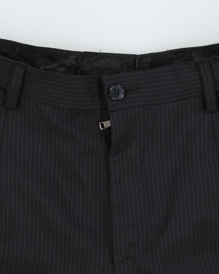 Vintage 00s Dolce & Gabbana Pinstriped Straight Leg Trousers - W32 L28