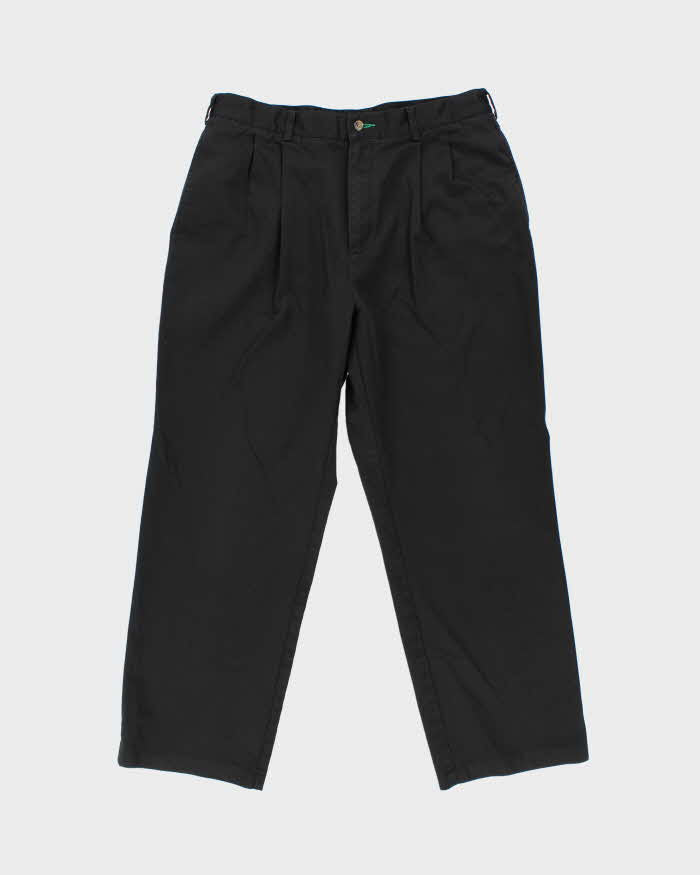 Vintage 00s Tommy Hilfiger Wide Leg Pleated Chino Trousers - W35 L29