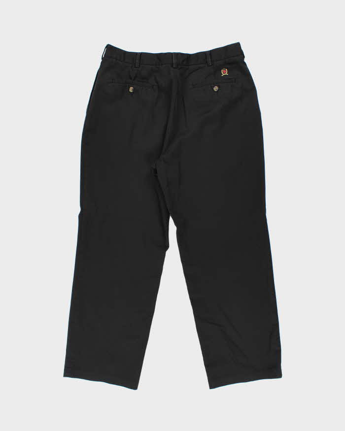 Vintage 00s Tommy Hilfiger Wide Leg Pleated Chino Trousers - W35 L29