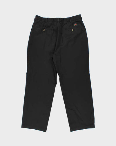 Vintage 00s Tommy Hilfiger Wide Leg Pleated Chino Trousers - W35 L29