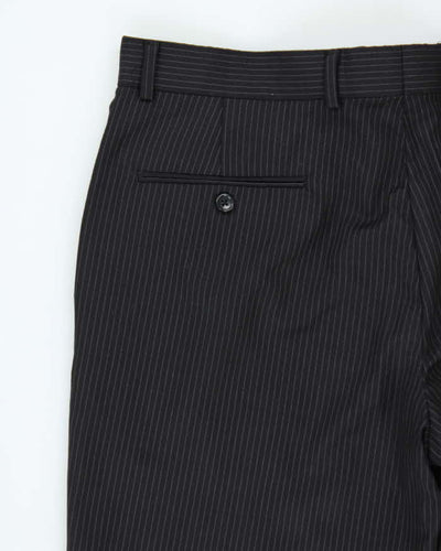 Vintage 00s Max Azria BCBG Attitude Pure Wool Pinstriped Straight Leg Trousers - W34 L32