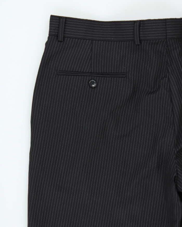 Vintage 00s Max Azria BCBG Attitude Pure Wool Pinstriped Straight Leg Trousers - W34 L32