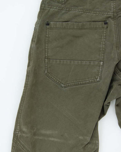Vintage Arc'teryx 'Cronin Pant' Double Knee Khaki Straight Leg Utility Trousers - W28 L30