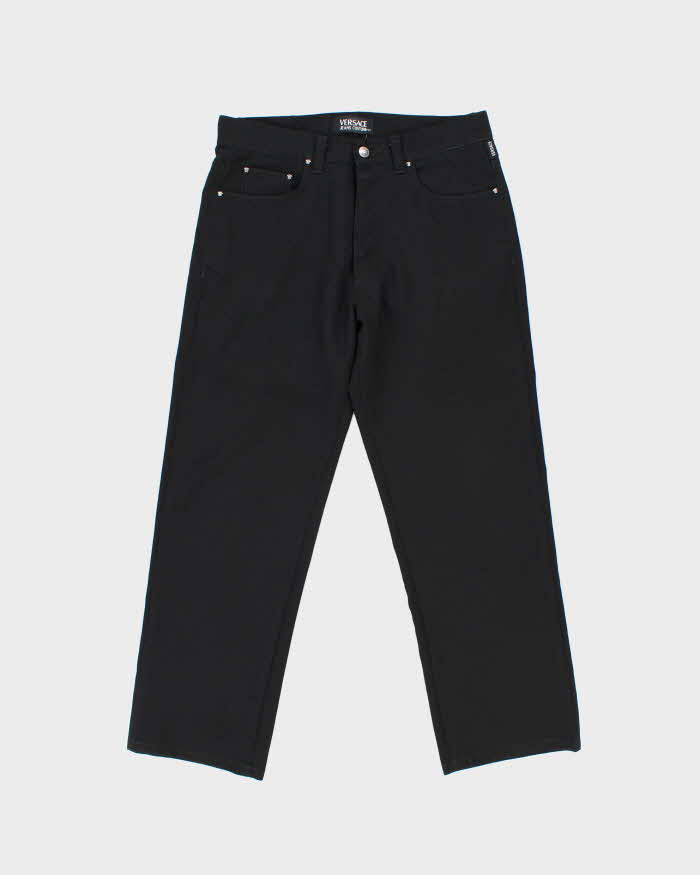 Vintage Y2K 00s Versace Jeans Couture Straight Leg Trousers - W32 L28