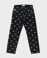 Vintage Aape By A Bathing Ape Repeat Logo Straight Leg Chino Trousers - W28 L28