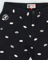 Vintage Aape By A Bathing Ape Repeat Logo Straight Leg Chino Trousers - W28 L28
