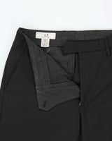 Vintage 00s Armani Exchange Wool Blend Flap Pocket Wide Leg Trousers - W32 L31