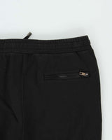 Dolce &amp; Gabbana Crown Patch Slim Fit Elastic Cuff Tracksuit Bottoms - L