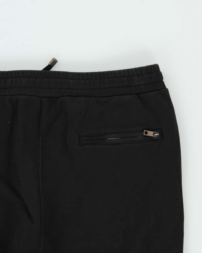 Dolce & Gabbana Crown Patch Slim Fit Elastic Cuff Tracksuit Bottoms - L