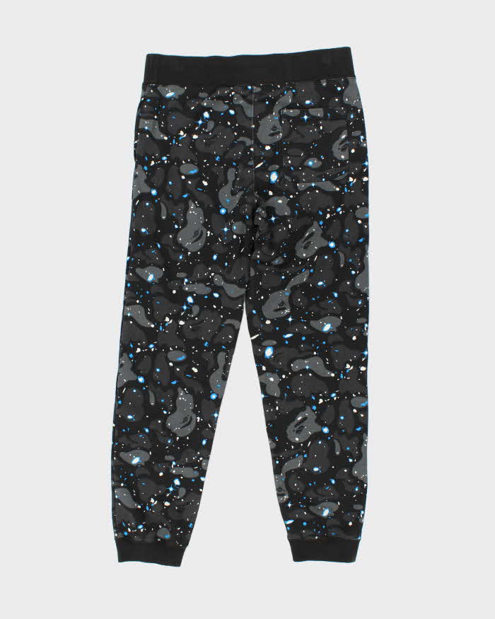 A Bathing Ape Space Camo Shark Sweat Pants Tracksuit Bottoms - XXL