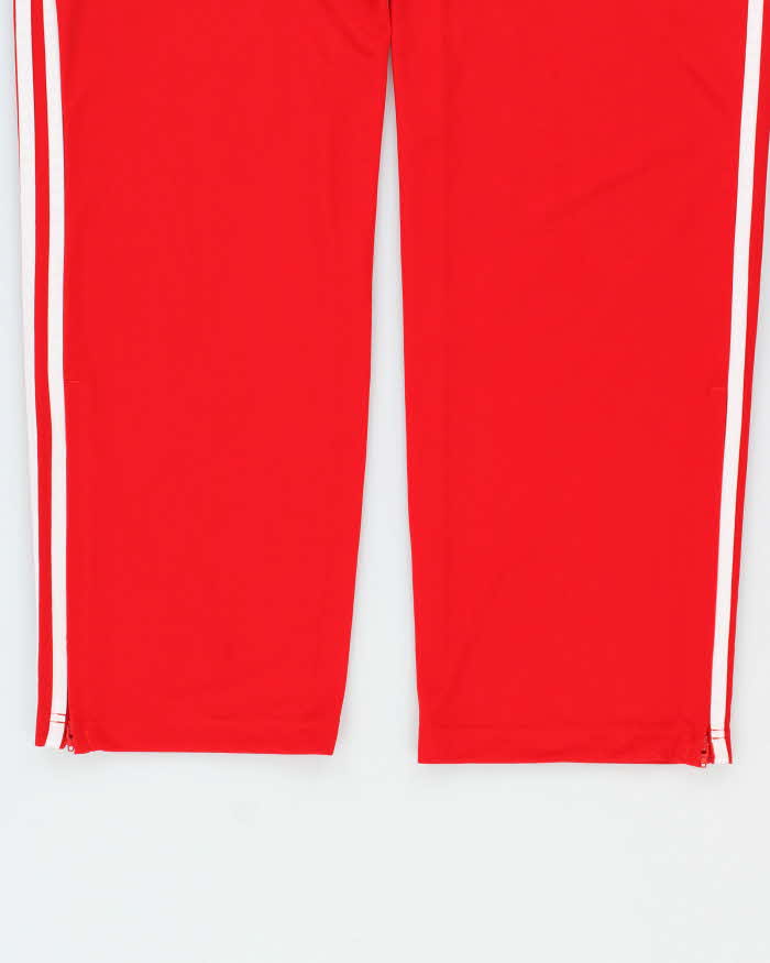 Vintage Adidas Wide Leg Tracksuit Bottoms - S