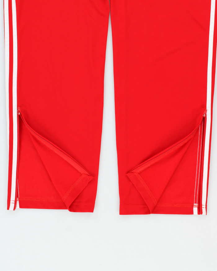 Vintage Adidas Wide Leg Tracksuit Bottoms - S