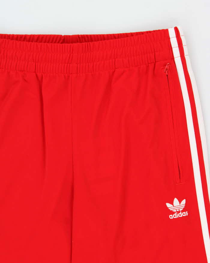 Vintage Adidas Wide Leg Tracksuit Bottoms - S