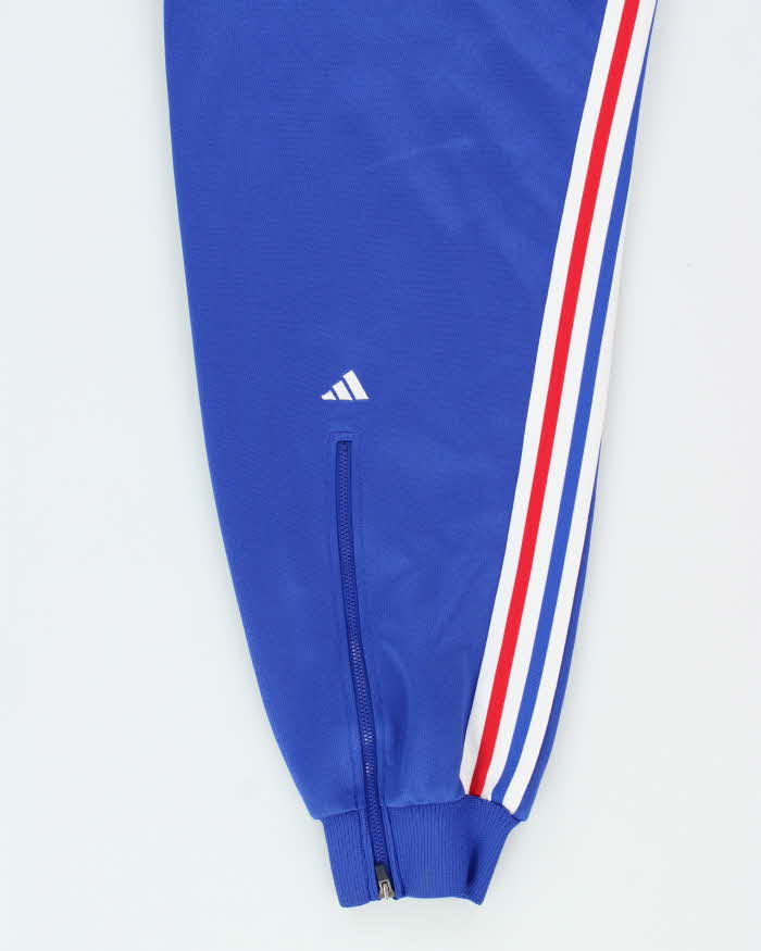 Vintage 1990s Adidas Zip Cuff Soft Shell Tracksuit Bottoms - L