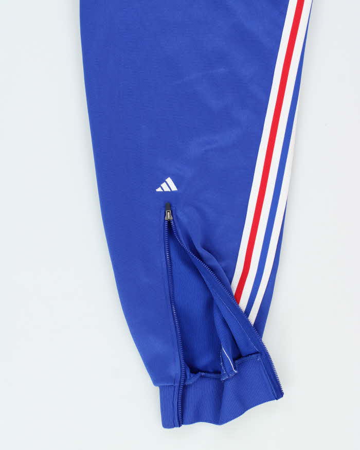 Vintage 1990s Adidas Zip Cuff Soft Shell Tracksuit Bottoms - L