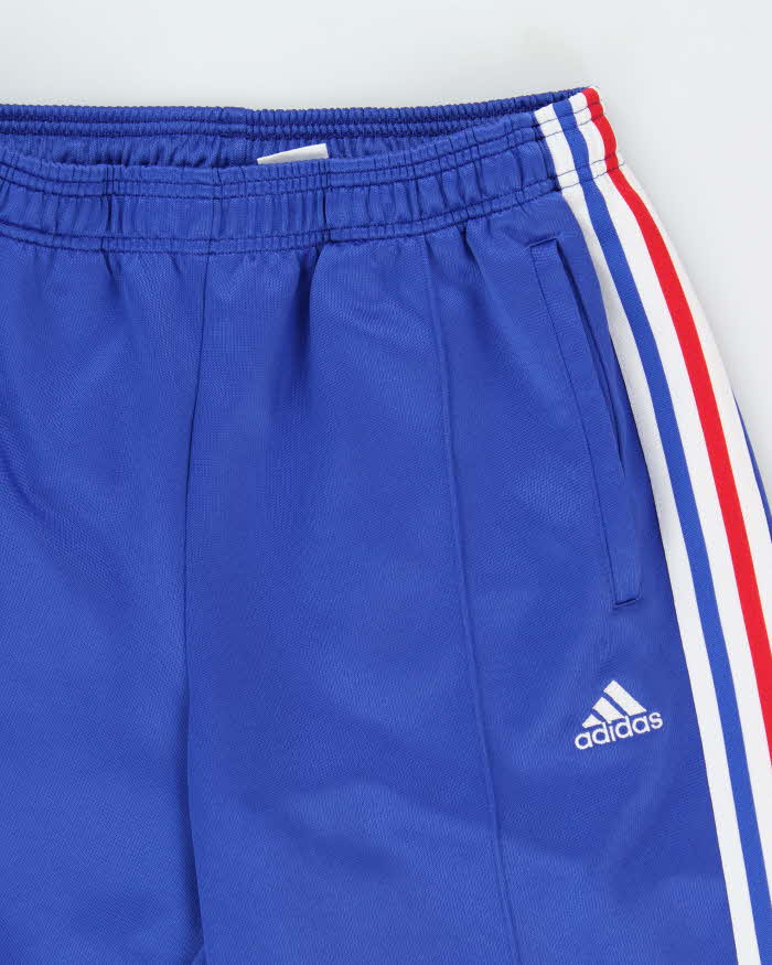 Vintage 1990s Adidas Zip Cuff Soft Shell Tracksuit Bottoms - L
