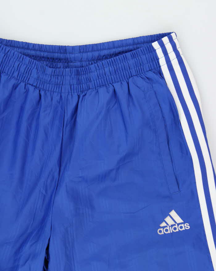 Vintage Adidas Zip Cuff Shell Tracksuit Bottoms - S