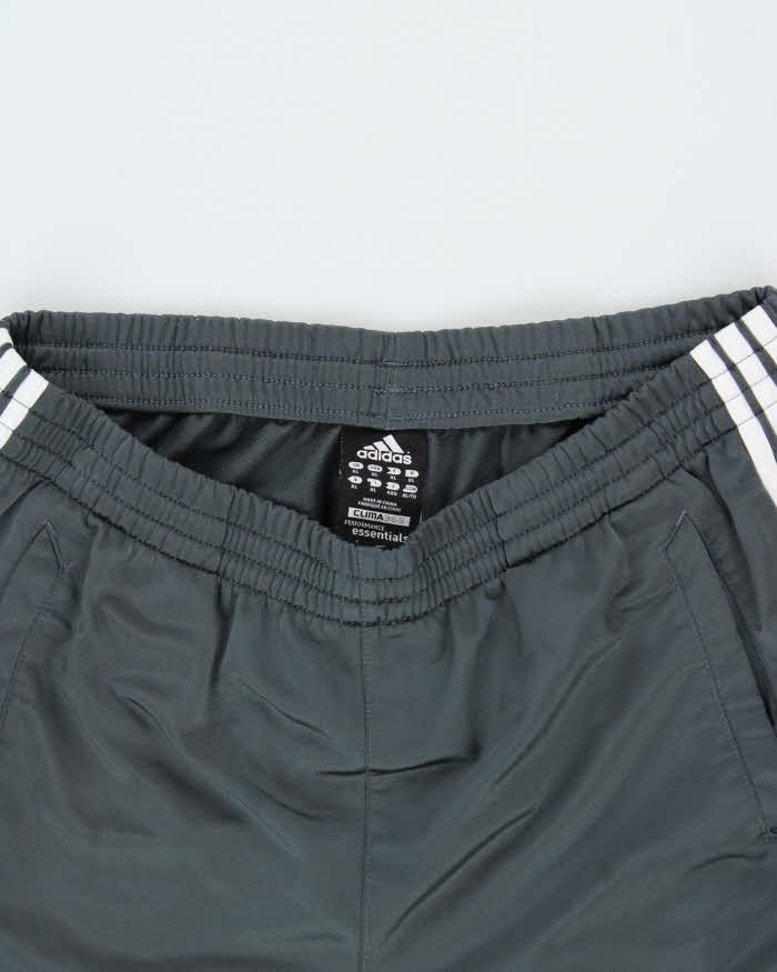 Vintage Adidas Wide Leg Tracksuit Bottoms - XL