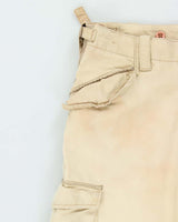 Vintage 1990s Stussy Japan Multi-Pocket Wide Leg Adjustable Cargo Trousers - W33 L31