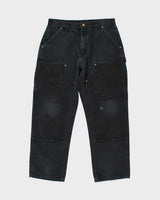 Vintage Carhartt Double Front Duck Loose Straight Workwear Trousers - W34 L29
