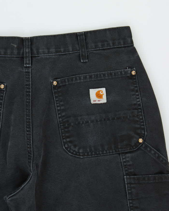 Vintage Carhartt Double Front Duck Loose Straight Workwear Trousers - W34 L29